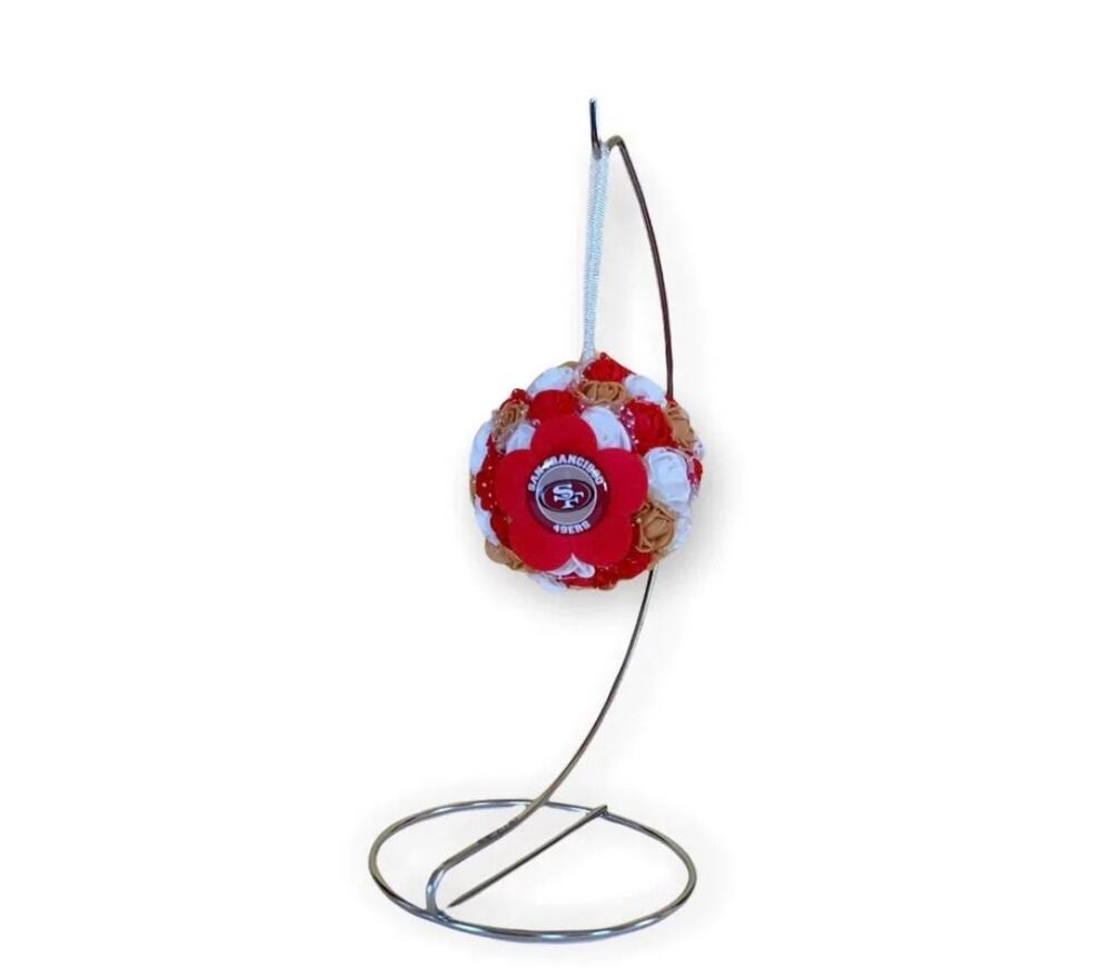 Handmade niner 49er ornament